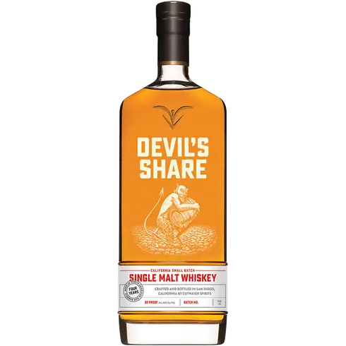 Cutwater Devil's Share Single Malt Whiskey 750ml